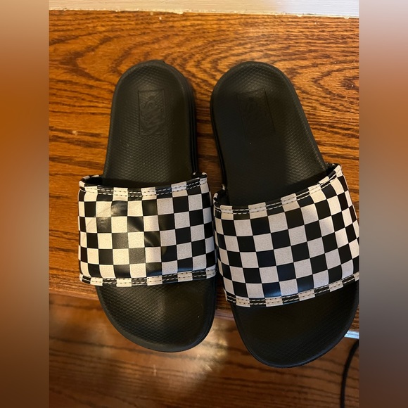 Vans Other - VANS kids checkered slip-ons size 3